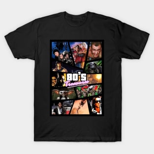 Eighties Movies the best collections T-Shirt